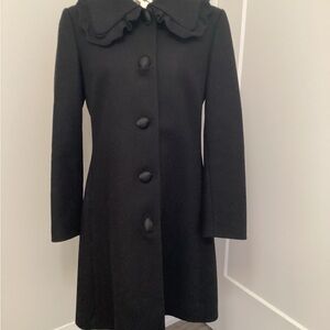 Moschino Black Wool Coat